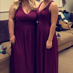Purple Bridesmaid Dress